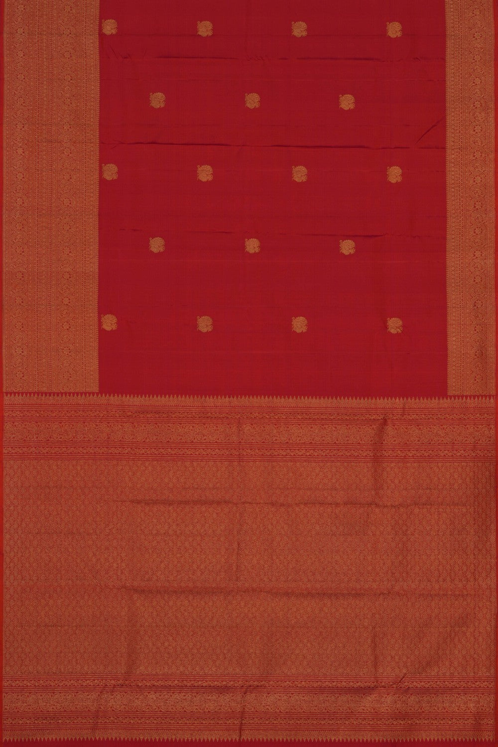 Image of South Silk Fuchsia Pink Saree